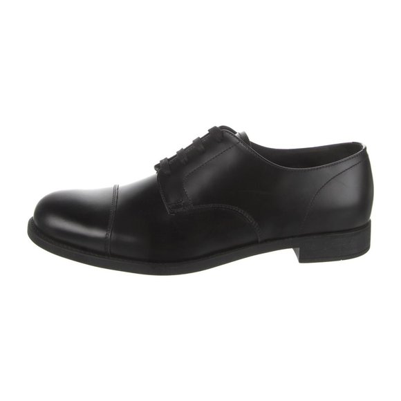 BRAND NEW PRADA Men's Leather Derby Business Shoes - Size 6.5 (DNC108) - Picture 1 of 5